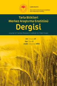 Tarla Bitkileri Merkez Araştırma Enstitüsü Dergisi