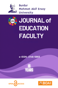 Mehmet Akif Ersoy Üniversitesi Eğitim Fakültesi Dergisi