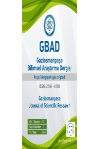 Gaziosmanpaşa Bilimsel Araştırma Dergisi