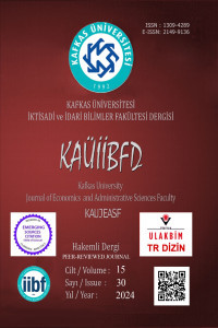 Kafkas Üniversitesi İktisadi ve İdari Bilimler Fakültesi Dergisi