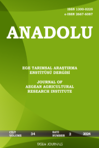 ANADOLU Journal of Aegean Agricultural Research Institute